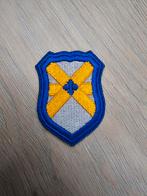 US WW2 62nd Cavalry division patch whiteback, Ophalen of Verzenden