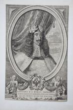 Onvermelde Maker gravure "Leopold I. D. G. Roman Imperator", Antiek en Kunst, Kunst | Etsen en Gravures, Ophalen
