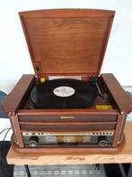 Platenspeler radio usb CD cassette phono Merk Roadstar  Werk, Ophalen, Platenspeler
