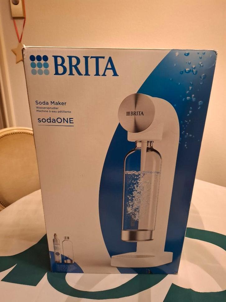 BRITA SodaONE Bruiswatermaker – Slechts 1x gebruikt!, Maison & Meubles, Cuisine | Ustensiles de cuisine, Neuf, Enlèvement ou Envoi