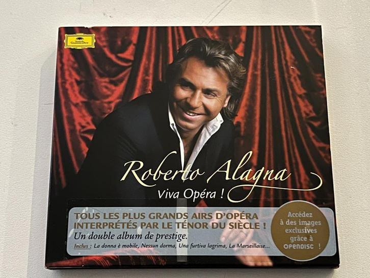 Roberto Alagna – Viva Opera, Cd's en Dvd's, Cd's | Klassiek, Gebruikt, Ophalen of Verzenden