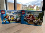 Lego City Gevangenentransport (7286) + Politieachtervolging, Ensemble complet, Enlèvement, Lego, Utilisé