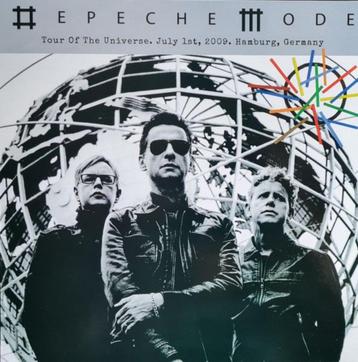 DEPECHE MODE-Tour Of The Universe,Hamburg,2009 2LP Dark Blue