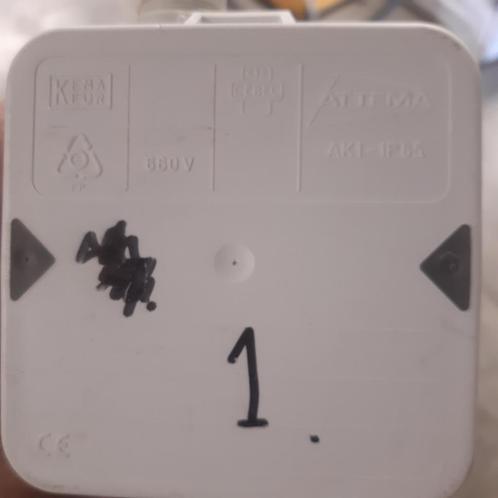 Attema Lasdozen AK1 AK2 Wago's, Doe-het-zelf en Bouw, Bouwverlichting, Zo goed als nieuw, Overige typen, 500 watt of meer, Ophalen