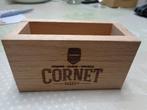 Cornet houten bierkaartjes houder, nieuw, Ophalen, Nieuw, Viltje(s), Overige merken