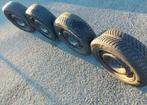 4 jantes BMW E36 avec des pneus hiver 185/65-15, Ophalen, Gebruikt, 15 inch, Banden en Velgen