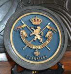 Plaque murale 2nd lancers ABL, Collections, Objets militaires | Général, Emblème ou Badge, Armée de terre, Enlèvement ou Envoi