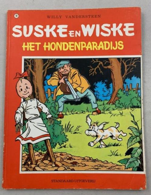 Suske et Wiske 98 Le paradis des chiens Willy Vandersteen 19, Livres, BD, Utilisé, Enlèvement ou Envoi