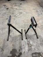 2 Rolbokken, 1 met rol en 1 combi rol/kogellagers., Ophalen, Gebruikt