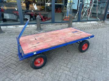 Handtrekwagen/handtrek wagen/transportwagen 200x100CM beschikbaar voor biedingen