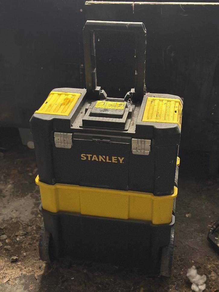 STANLEY Gereedschapswagen, Doe-het-zelf en Bouw, Gereedschapskisten, Zo goed als nieuw, Ophalen