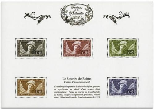 Trésors de la Philatélie 2014 - 10 Blocs de 5 Timbres - NEUF, Postzegels en Munten, Postzegels | Europa | Frankrijk, Postfris