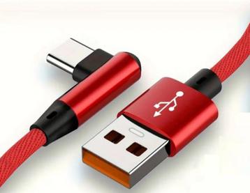 Set van USB-C Kabels (2 st van 2m), Snel Opladen & Data Sync beschikbaar voor biedingen