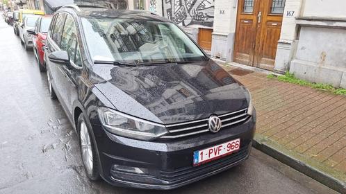 Voiture, Autos, Volkswagen, Particulier, Touran, Diesel, Euro 6, MPV ou Monospace, 5 portes, Boîte manuelle, Noir, Gris, Tissu