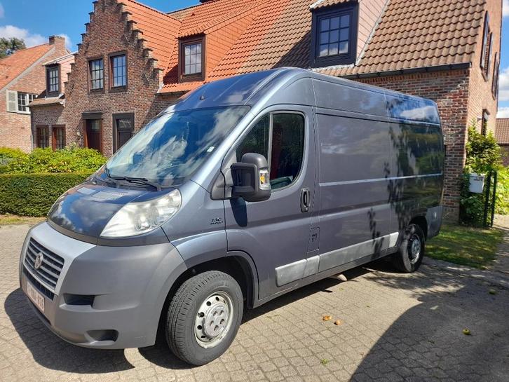 Fiat Ducato L2H2 Diesel 2.3, Auto's, Fiat, Particulier, Ducato, Radio, USB, Diesel, Euro 5, 4 deurs, Handgeschakeld, Zilver of Grijs