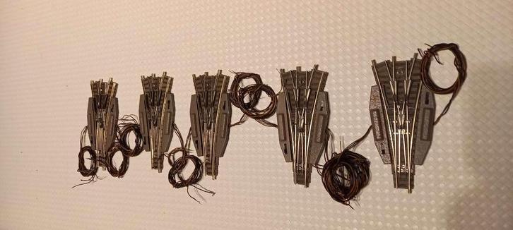 Fleischmann piccolo wissels, Hobby en Vrije tijd, Modeltreinen | N-Spoor, Zo goed als nieuw, Rails, Fleischmann, Ophalen of Verzenden