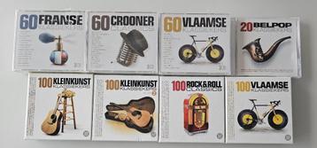 CD verzamelalbums Klassiekers en Franse Klassiekers beschikbaar voor biedingen