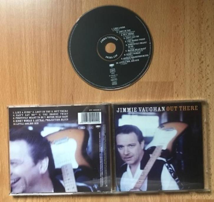 CD JIMMIE VAUGHAN OUT THERE BLUES FABULOUS THUNDERBIRDS, Cd's en Dvd's, Cd's | Jazz en Blues, Gebruikt, Blues, 1980 tot heden