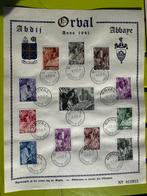 Postzegels Orval en andere trappisten, Postzegels en Munten, Ophalen of Verzenden