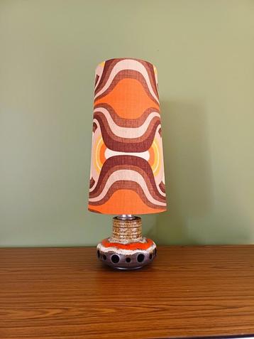 Vintage lamp keramiek jaren 70 beschikbaar voor biedingen