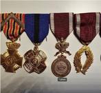 Médaille Belgique Lot 2, Collections, Objets militaires | Général, Autres, Envoi, Ruban, Médaille ou Ailes