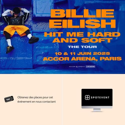 Billie Eilish - Concert, Tickets & Billets, Concerts | Pop