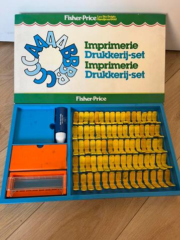 Fisher Price drukkerij set beschikbaar voor biedingen