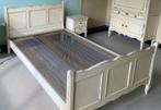 Vintage bed + nachtkastje, Huis en Inrichting, Ophalen, Gebruikt, Eenpersoons, Vintage
