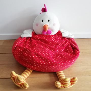 Pouf pour enfant Lilliputiens - Lilly la poule beschikbaar voor biedingen