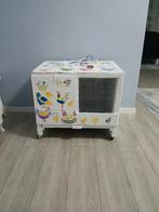 Kippenhok kuikens, Enlèvement, Cage