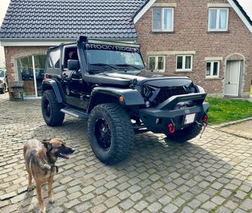 Jeep Wrangler Rocky Ridge bedrijfswagen met 2 zitplaatsen en