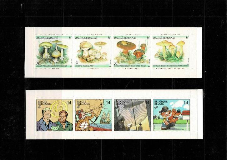 EUROPA BELGIË 4 POSTZEGELBOEKJES POSTFRIS - ZIE 2 SCANS, Postzegels en Munten, Postzegels | Europa | België, Postfris, Overig