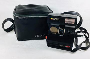 Polaroid Autofocus 660 instant fotocamera + opbergtas beschikbaar voor biedingen