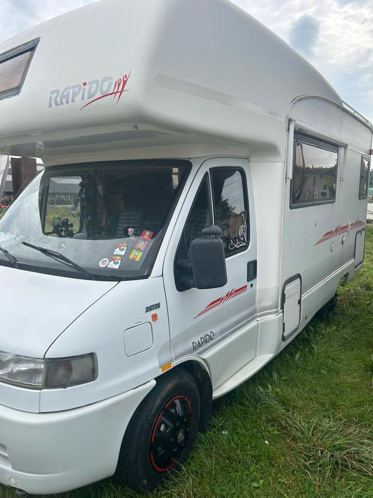 J’Échange mon camping cars permis B ,contre un permis C, Caravans en Kamperen, Mobilhomes, Particulier, tot en met 6, Fiat, Fiat