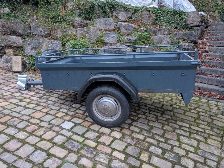 Remorque simple essieu SARIS, Autos : Divers, Remorques, Utilisé, Enlèvement