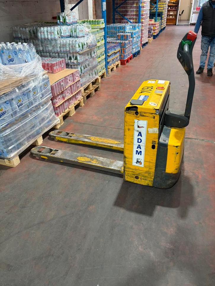 Transpalettes electrique jungerich, Doe-het-zelf en Bouw, Palletwagens en Pompwagens, Gebruikt, Ophalen