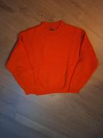 Fel oranje gebreide trui (Maat 38), Maat 38/40 (M), Zeeman, Oranje, Ophalen of Verzenden