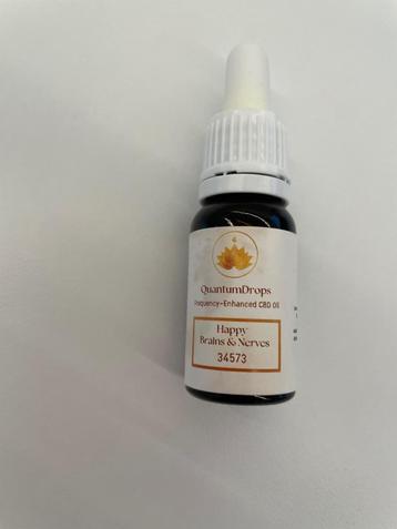 Quantumdrops tinctuur - HAPPY BRAINS & NERVES (helend effect beschikbaar voor biedingen