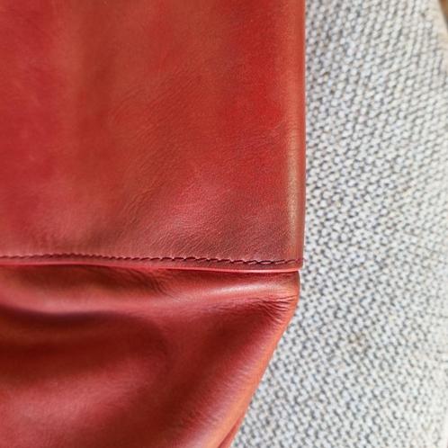Goldbrenner tas met clip, Handtassen en Accessoires, Tassen | Damestassen, Gebruikt, Rood, Ophalen of Verzenden