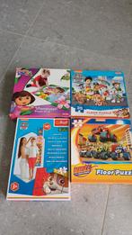 Vloerpuzzel dora, paw patrol, blaze, Kinderen en Baby's, Speelgoed | Kinderpuzzels, Ophalen, Gebruikt