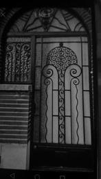 Een Art Deco smeedijzeren deur, Antiek en Kunst, Ophalen