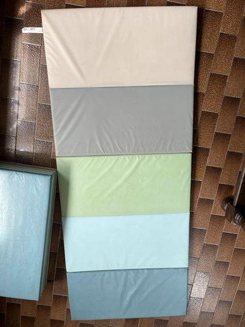 Twee gymnastiek matten ikea blauw-grijze tinten, Kinderen en Baby's, Speelgoed | Overig, Gebruikt, Jongen of Meisje, Ophalen