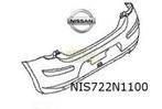 Nissan Micra K13 (11/10-6/13) achterbumper (te spuiten) Orig, Nieuw, Ophalen of Verzenden, Bumper, Achter