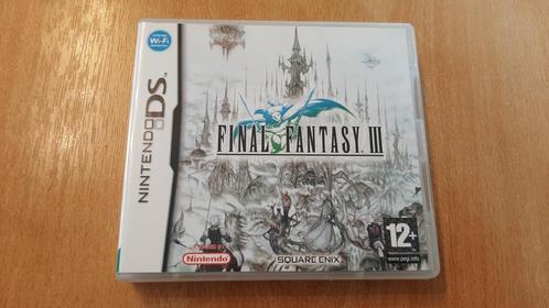 Final Fantasy III (Nintendo DS) Nieuwstaat, Consoles de jeu & Jeux vidéo, Jeux | Nintendo DS, Comme neuf, Jeu de rôle (Role Playing Game)