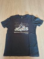Donker blauw T-shirt Jack & Jones 152, Garçon, Enlèvement ou Envoi, Chemise ou À manches longues, Comme neuf