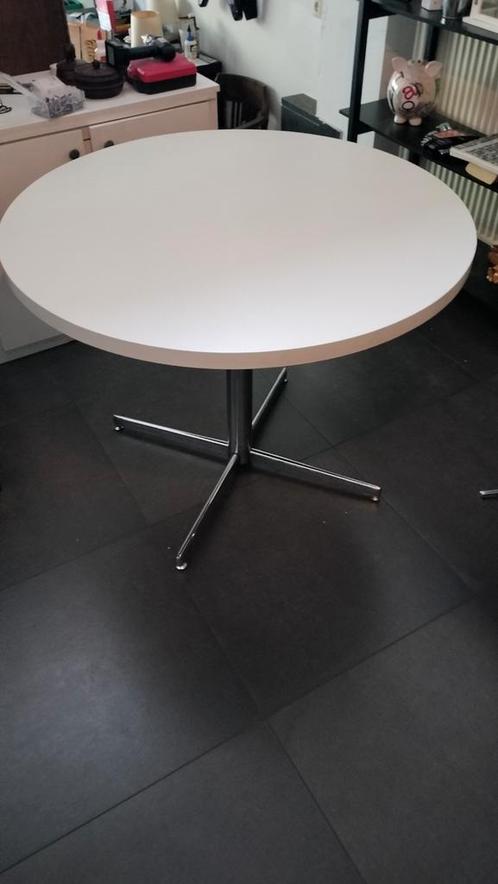 Vintage space-age ronde tafel, Huis en Inrichting, Tafels | Statafels, Zo goed als nieuw, Ophalen