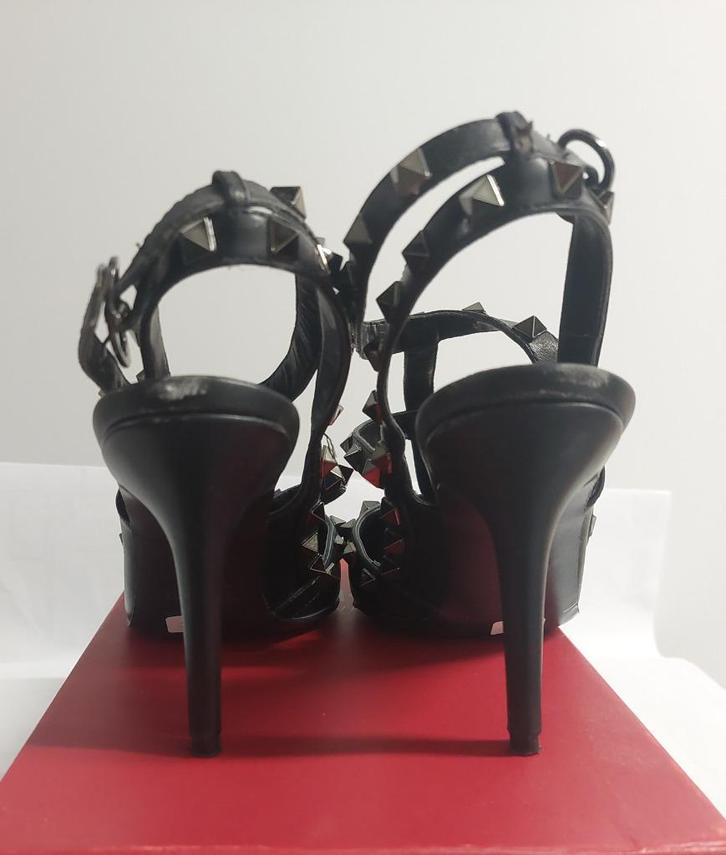 408C* zwarte hoge hakken (39), Kleding | Dames, Schoenen, Gedragen, Schoenen met hoge hakken, Zwart, Verzenden