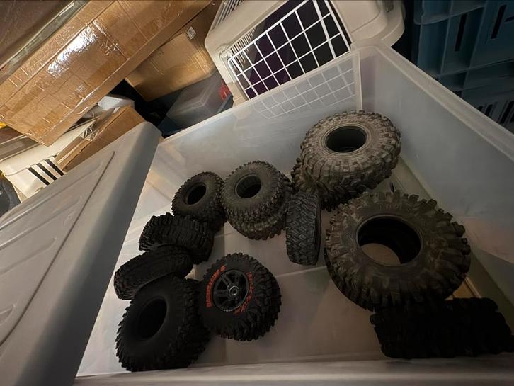 Diverse rc crawler spullen, Hobby en Vrije tijd, Modelbouw | Radiografisch | Auto's, Gebruikt, Auto offroad, Elektro, Schaal 1:10