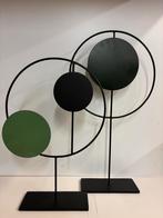 Decoratie in metaal 2 stuks (kan apart), Huis en Inrichting, Ophalen of Verzenden, Nieuw