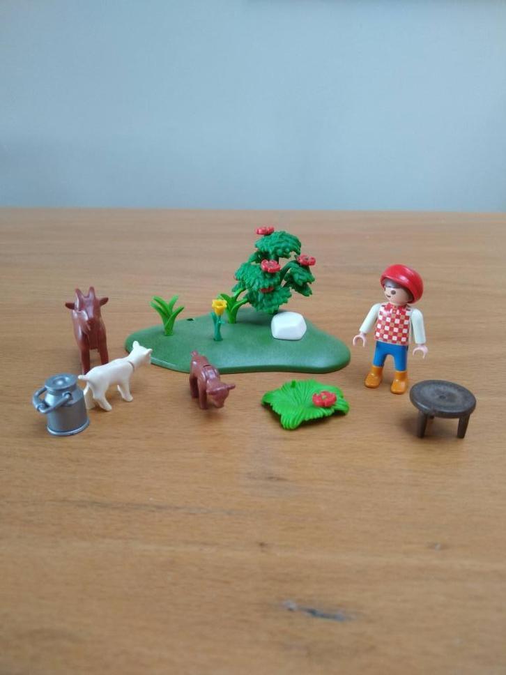 playmobil 4499 geitenfamilie: €14, Kinderen en Baby's, Speelgoed | Playmobil, Zo goed als nieuw, Complete set, Ophalen
